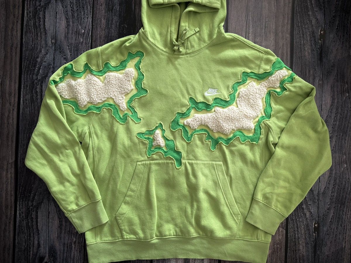 Nike Nike Custom Hoodie Vintage 90s Y2K Reworked Size US L / EU 52-54 / 3 - 2 Thumbnail