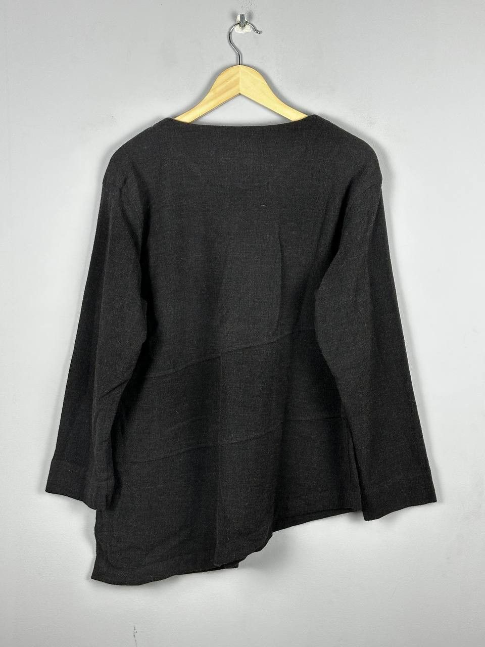OSKA Oska Wool Garment Asymmetric Blouse Size S / US 4 / IT 40 - 9 Thumbnail