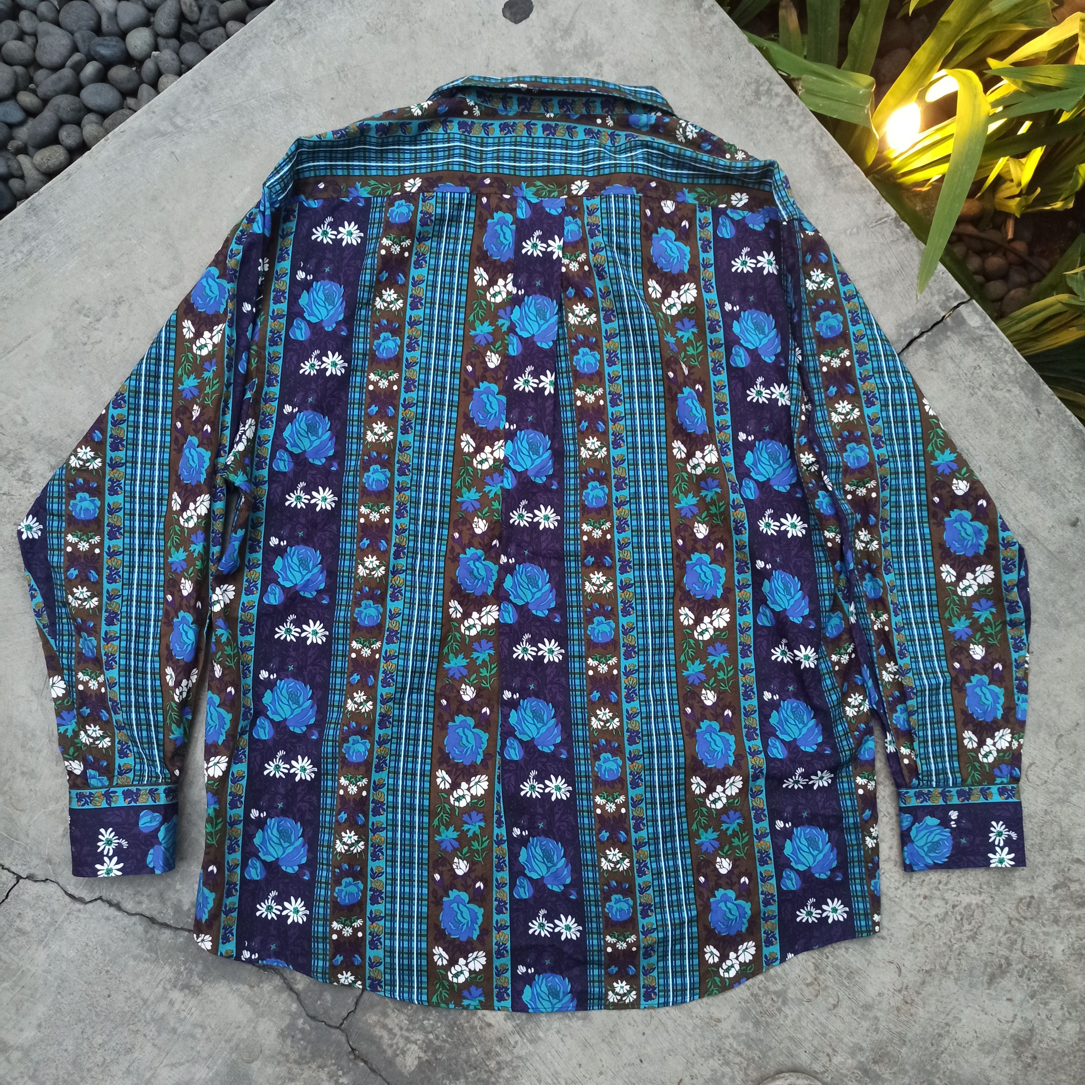 Kenzo Rayon Floral Shirt Kenzo Size US L / EU 52-54 / 3 - 2 Thumbnail