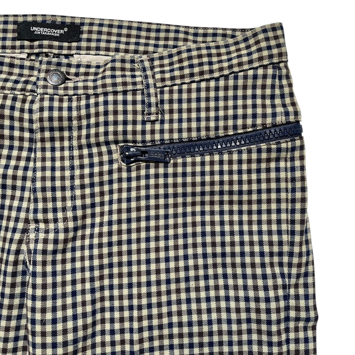 Undercover Zippered plaid pant Size US 32 / EU 48 - 2 Thumbnail