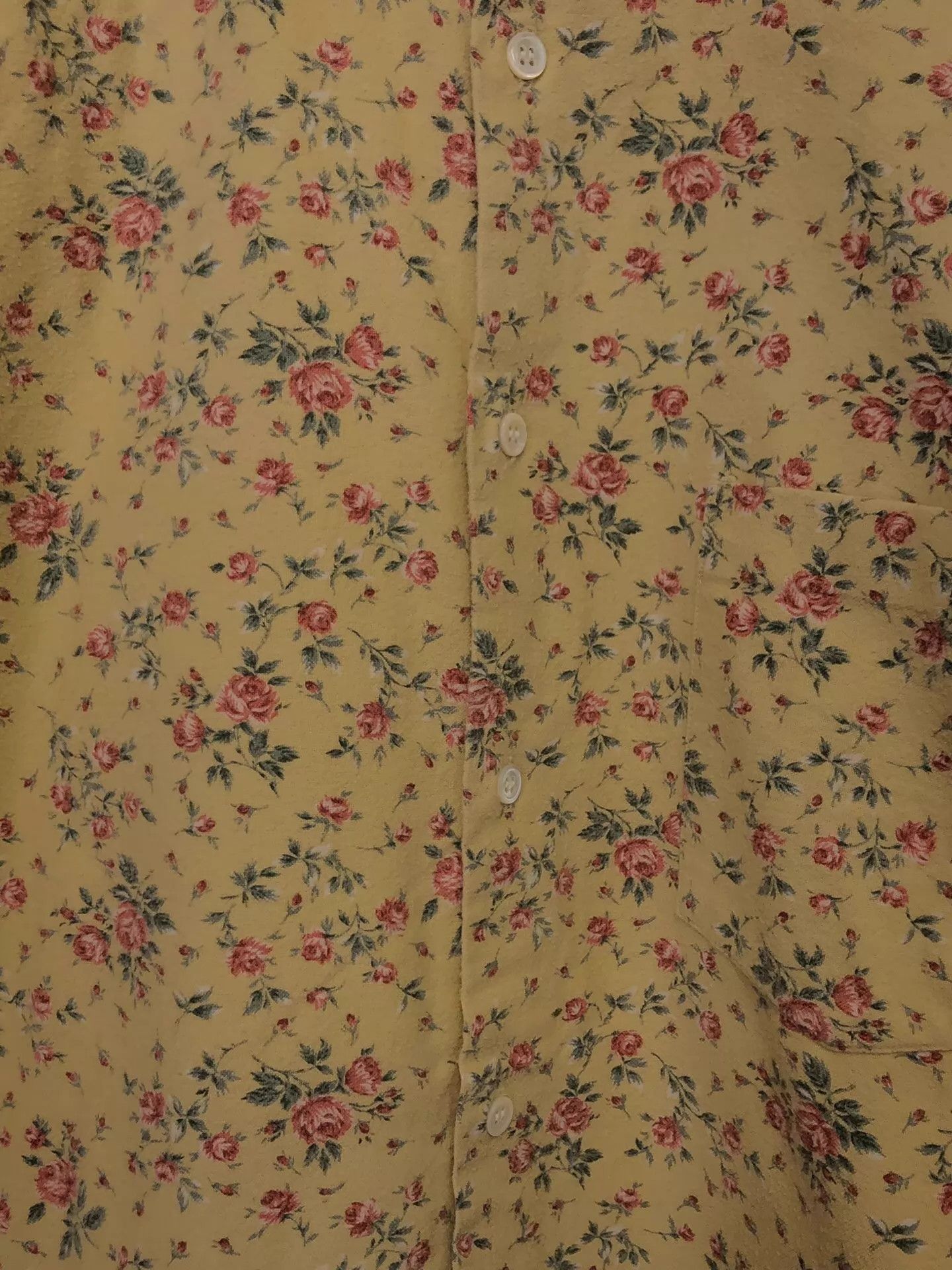Comme des Garcons Comme des Garçons 1998FW Floral Brushed Cotton Shirt Unisex Size US S / EU 44-46 / 1 - 4 Thumbnail