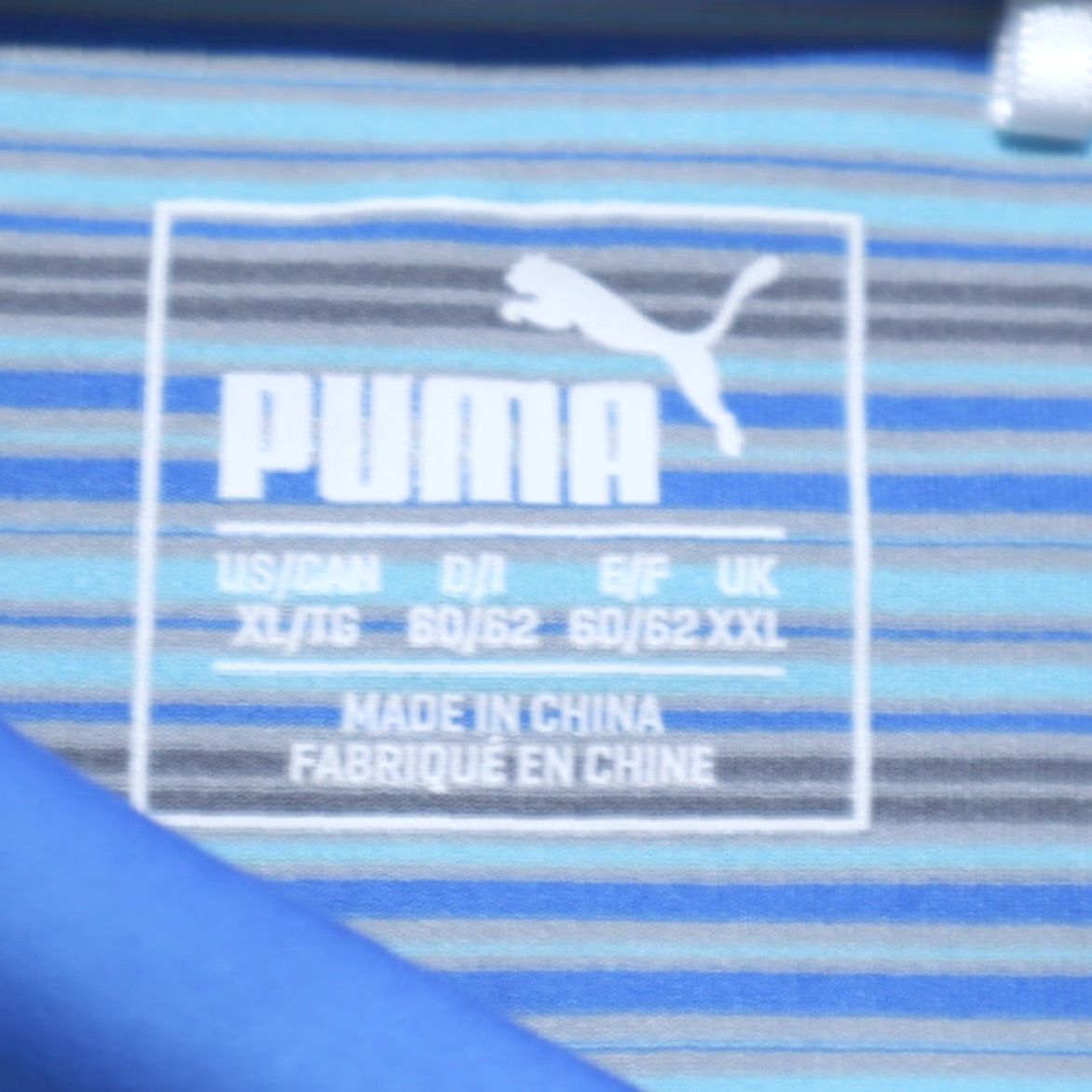 Puma Puma Dry Cell Stretch Polo Shirt Blue Men XL Shirt Size US XL / EU 56 / 4 - 5 Thumbnail