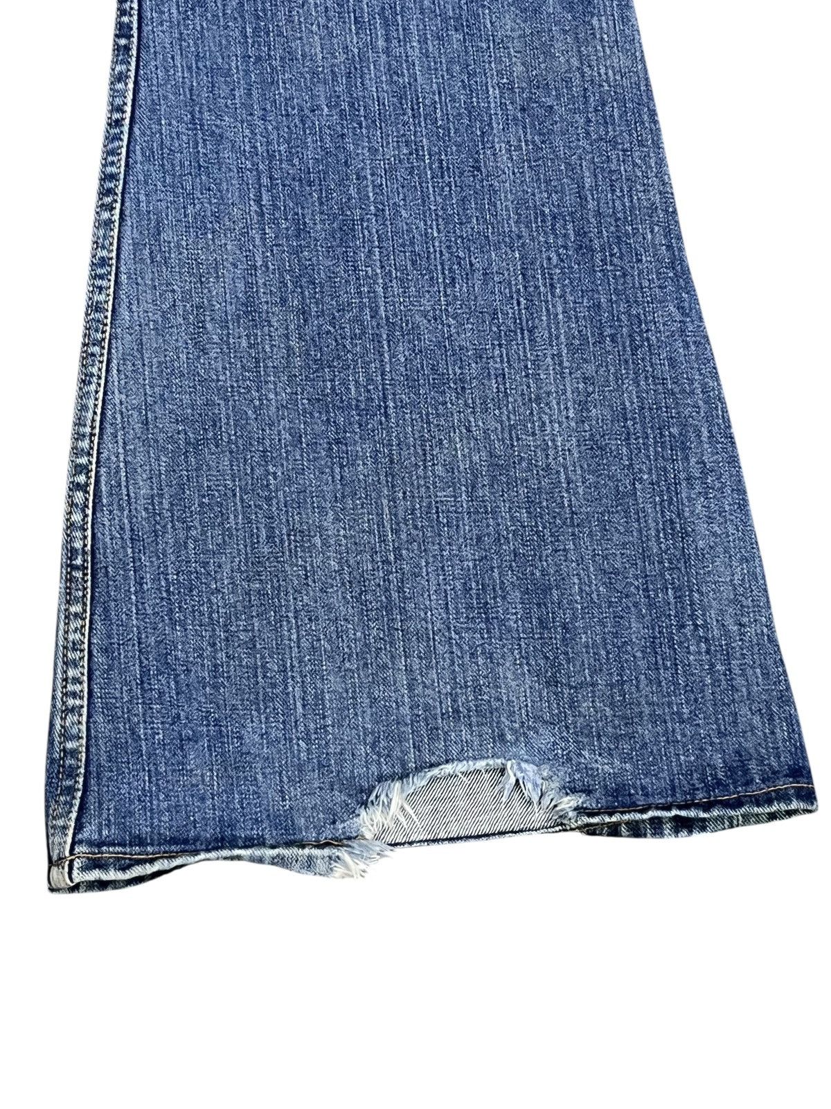 Big John UltraRare Vintage BIG JOHN Super Flare Hourglass Cargo Jeans Size 28" / US 6 / IT 42 - 7 Thumbnail