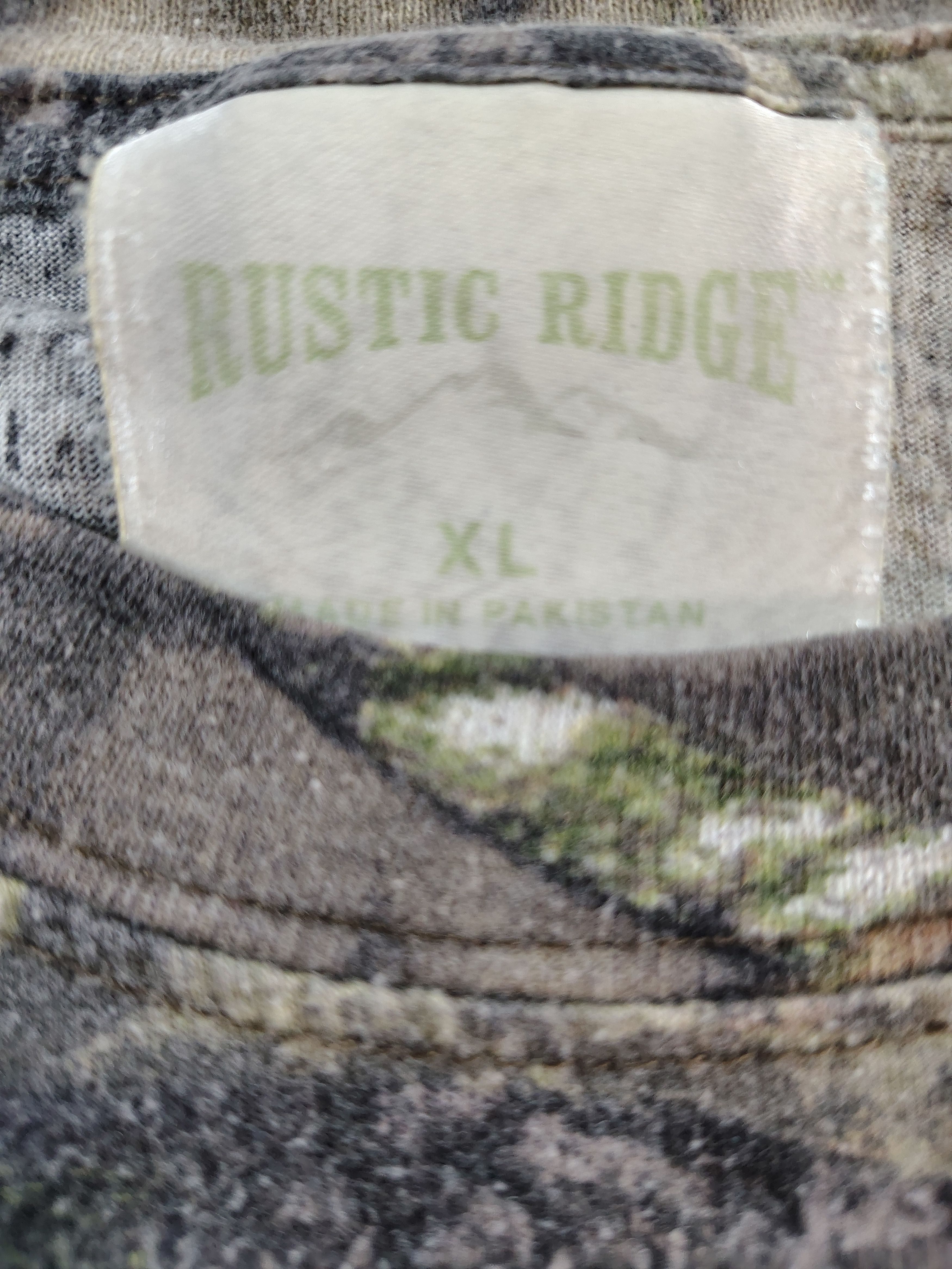 Mossy Oaks Men's XL Camo Rustic Ridge Mossy Oak Heavy Cotton Shirt Size US XL / EU 56 / 4 - 3 Thumbnail