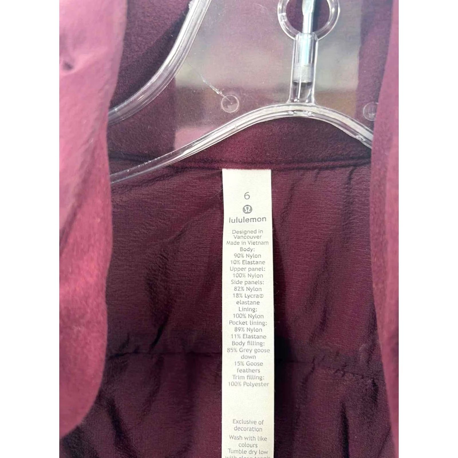 Lululemon Lululemon Red Puffer Vest Size 6 Size M / US 6-8 / IT 42-44 - 3 Thumbnail