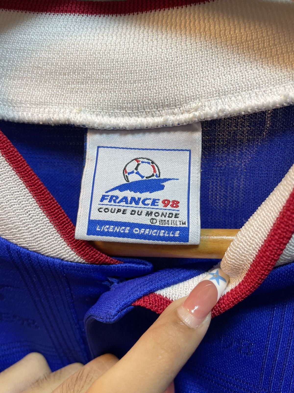 Other Vintage 199y World Cup France Football Jerset Size US XL / EU 56 / 4 - 4 Thumbnail