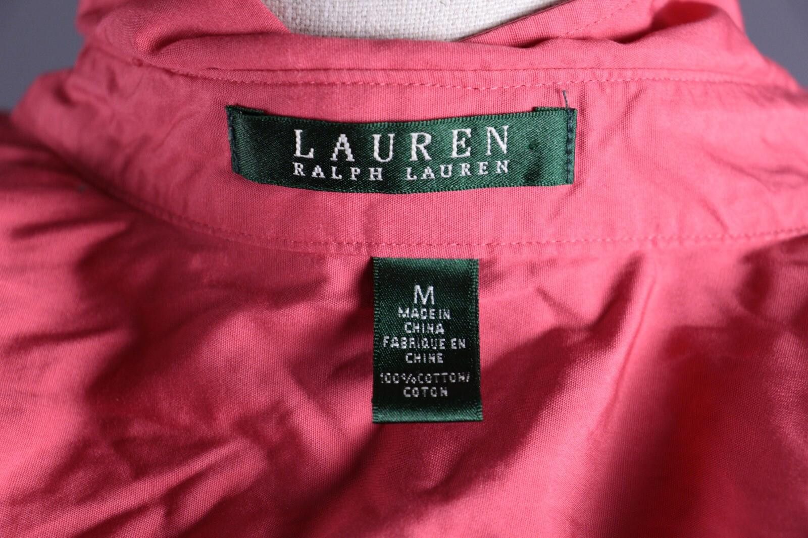 Lauren Ralph Lauren Lauren Ralph Lauren Pink Long Sleeve Blouse Shirt Size M Size M / US 6-8 / IT 42-44 - 12 Thumbnail