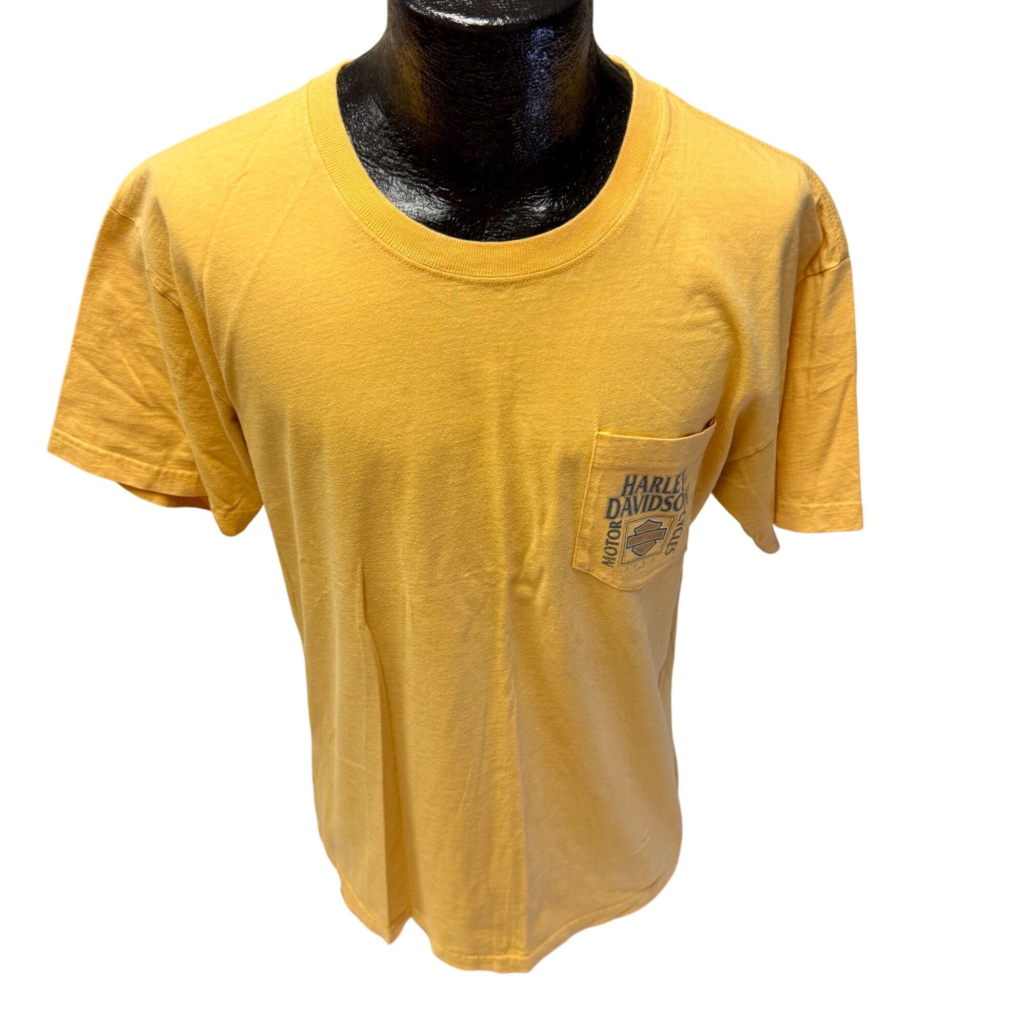 Harley Davidson KALISPELL MT Glacier NATIONAL Park MOUNTAIN GOAT Biker Shirt Size US L / EU 52-54 / 3 - 3 Thumbnail