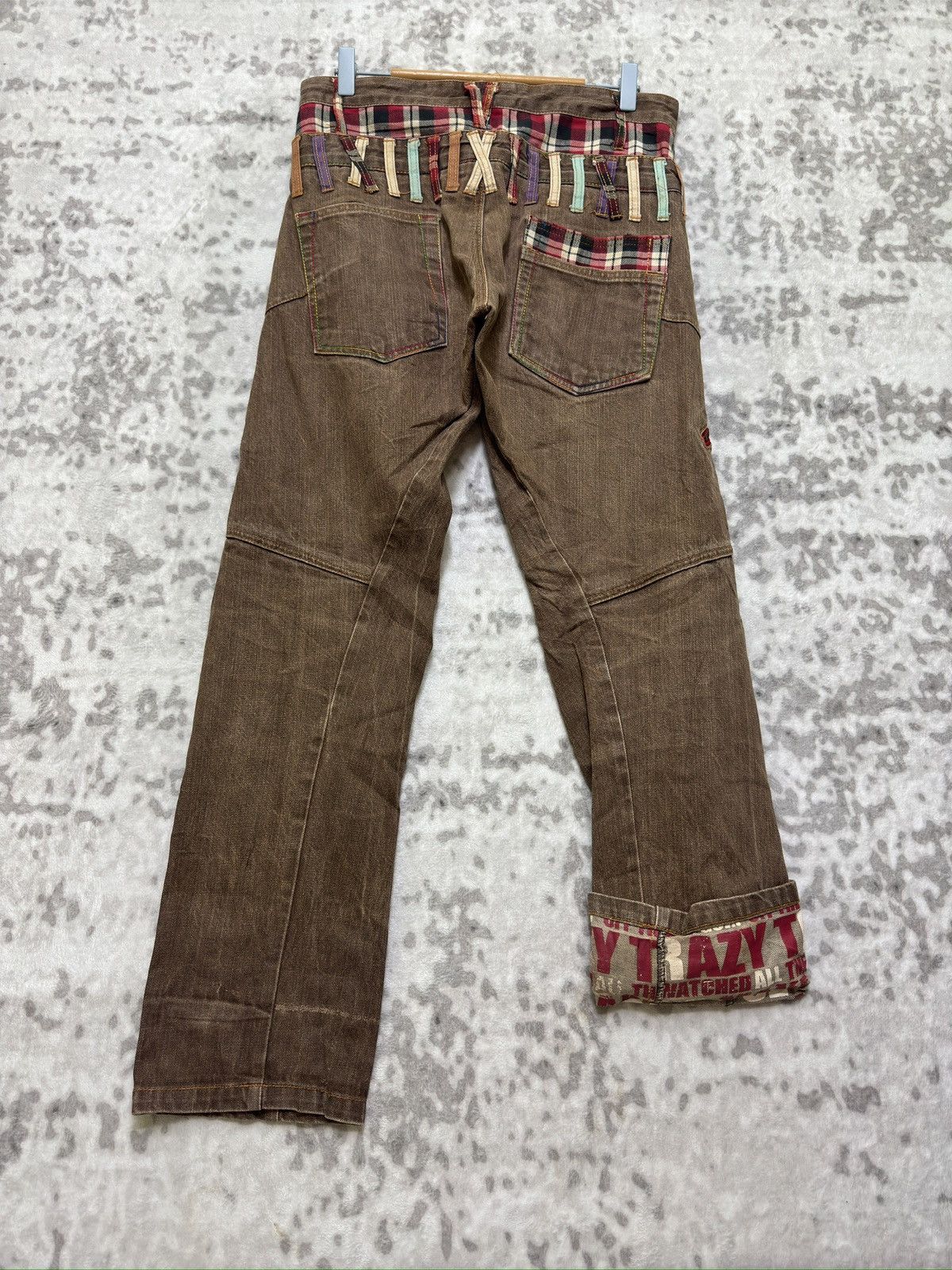 Hysteric Glamour Nylaus Clothing Double Waist Punk Jack Union Zipper Style Size US 31 - 2 Thumbnail