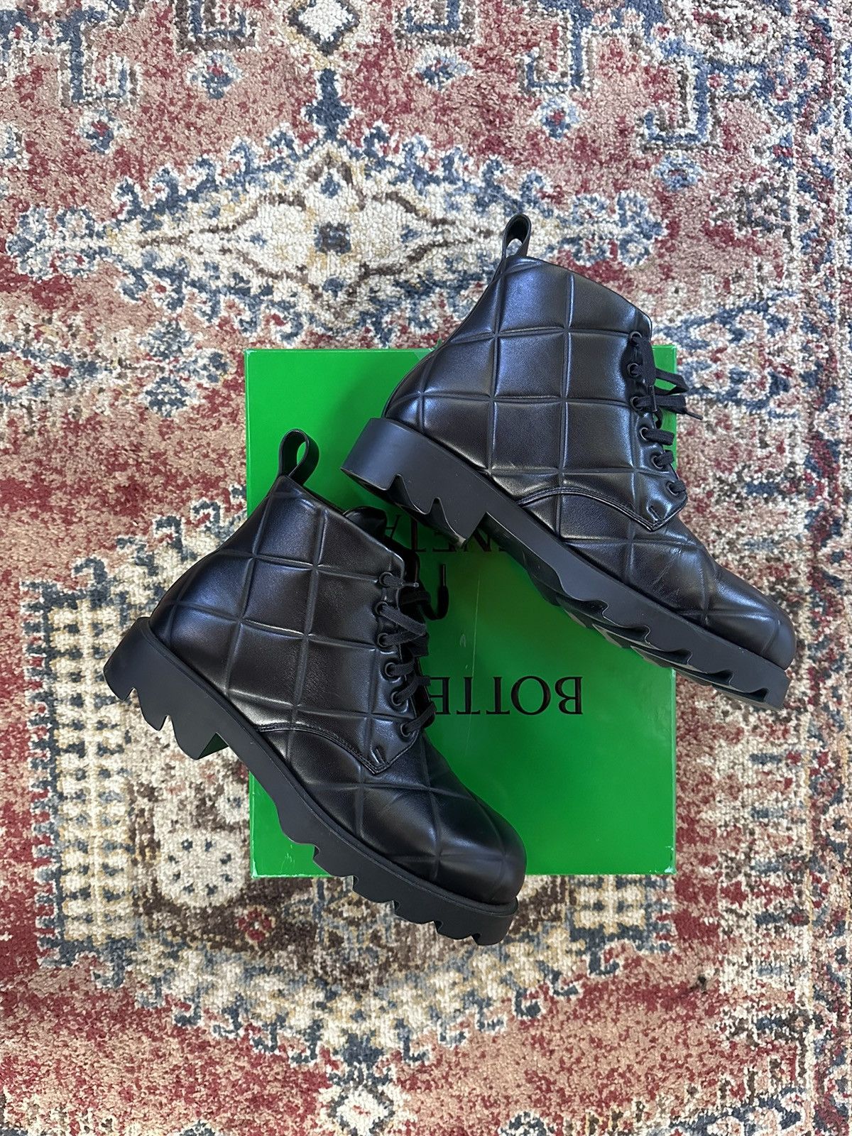 Bottega Veneta Quilted Strut Ankle Boot Size US 9 / EU 42 - 5 Thumbnail