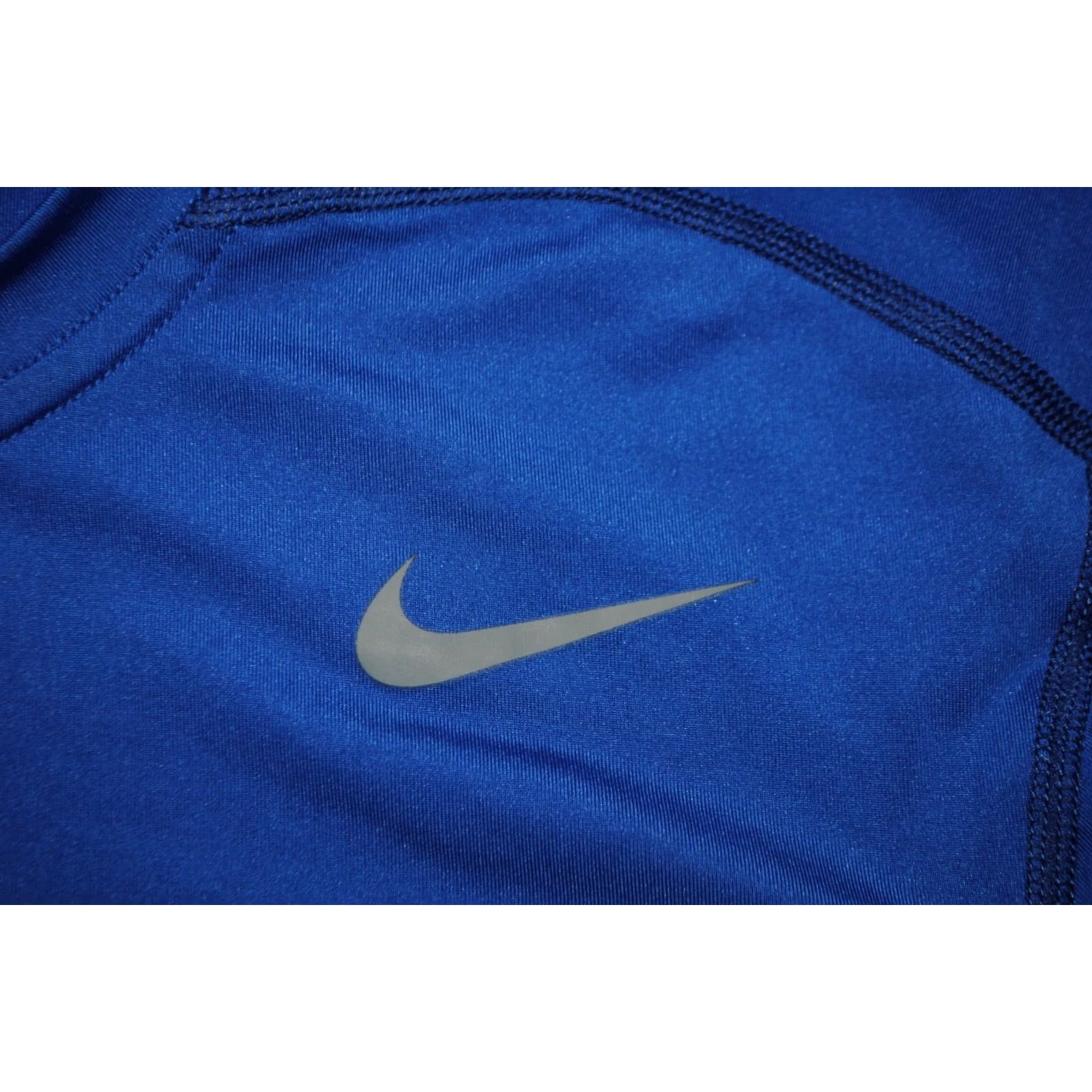 Nike Nike Pro Combat Mens Shirt Compression Jersey Camiseta Blue Size Medium Size US M / EU 48-50 / 2 - 2 Thumbnail
