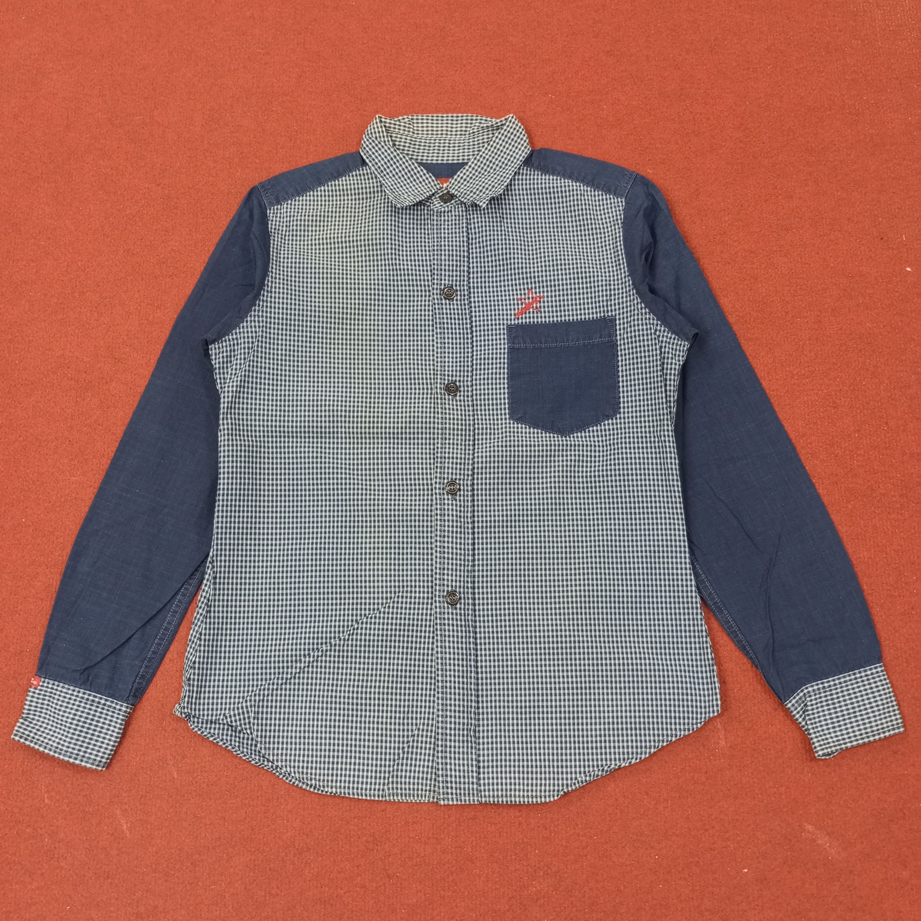 Hysteric Glamour Vintage Hysteric Glamour Japanese Brand Custom Shirt c239n14 Size US S / EU 44-46 / 1 - 4 Thumbnail