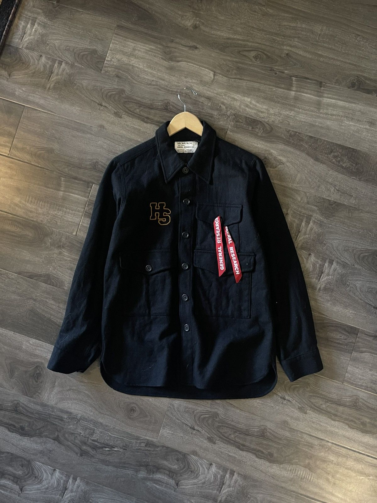 General Research General Research HS Tracker Wool Button up Size US M / EU 48-50 / 2 - 1 Thumbnail