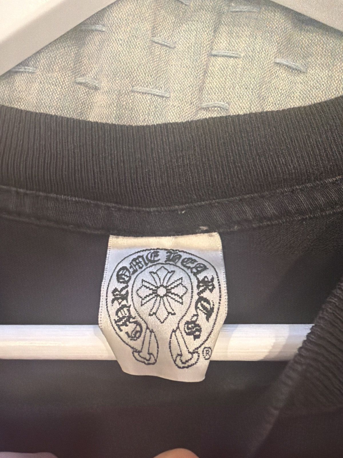 Chrome Hearts chrome hearts vintage blue horseshoe tee Size US L / EU 52-54 / 3 - 5 Thumbnail
