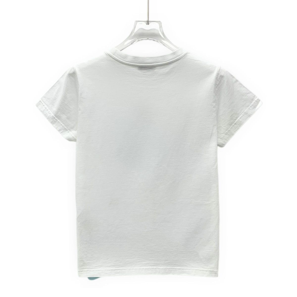 Balenciaga Balenciaga White Earth & Letter Print Short Sleeve T-shirt Size S / US 4 / IT 40 - 2 Thumbnail
