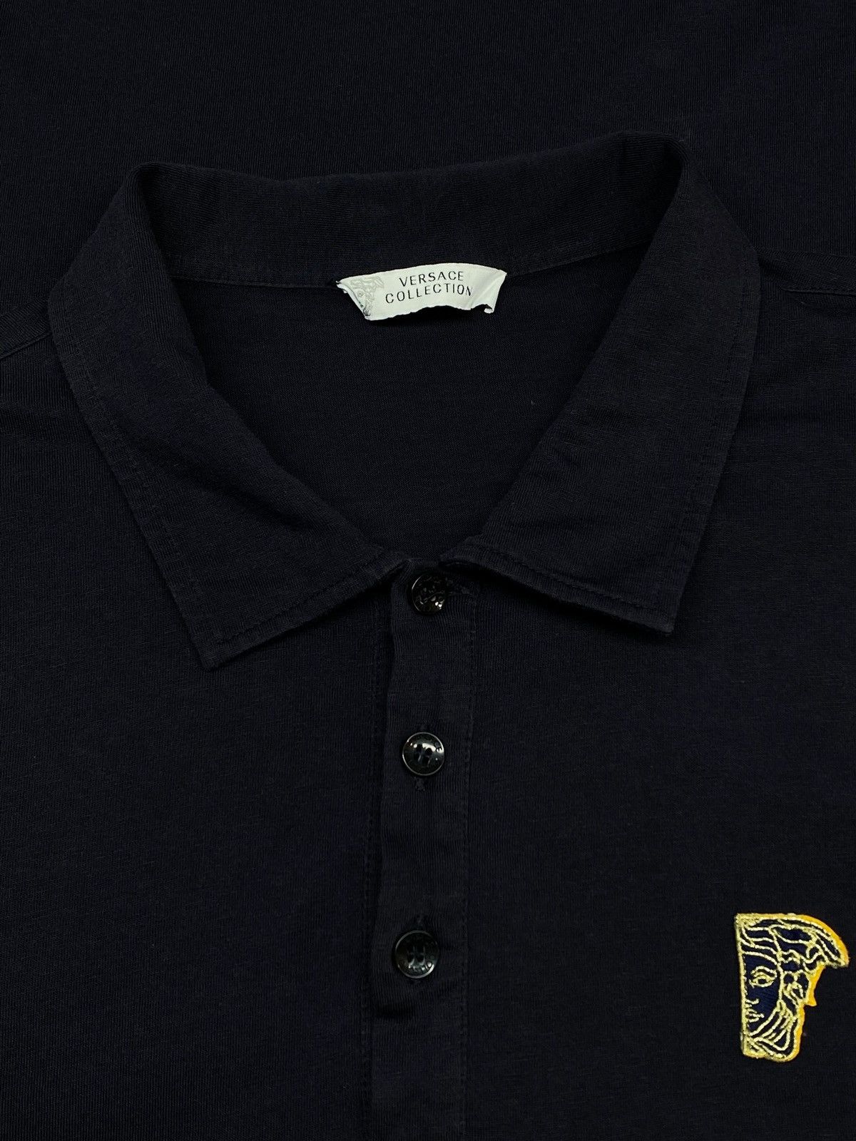 Versace Versace Collection Medusa Patch Logo Polo T-shirt Size US XL / EU 56 / 4 - 9 Thumbnail