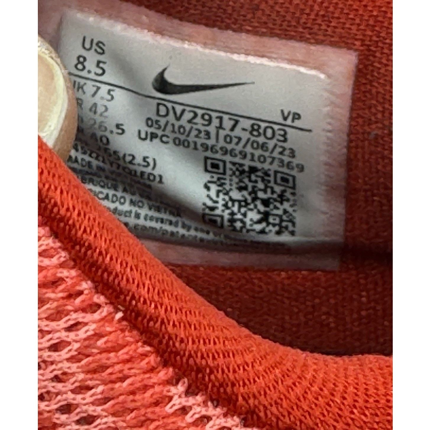Nike Size 8.5 - Nike KD 16 Ember Glow NBS253 Size US 8.5 / EU 41-42 - 8 Thumbnail