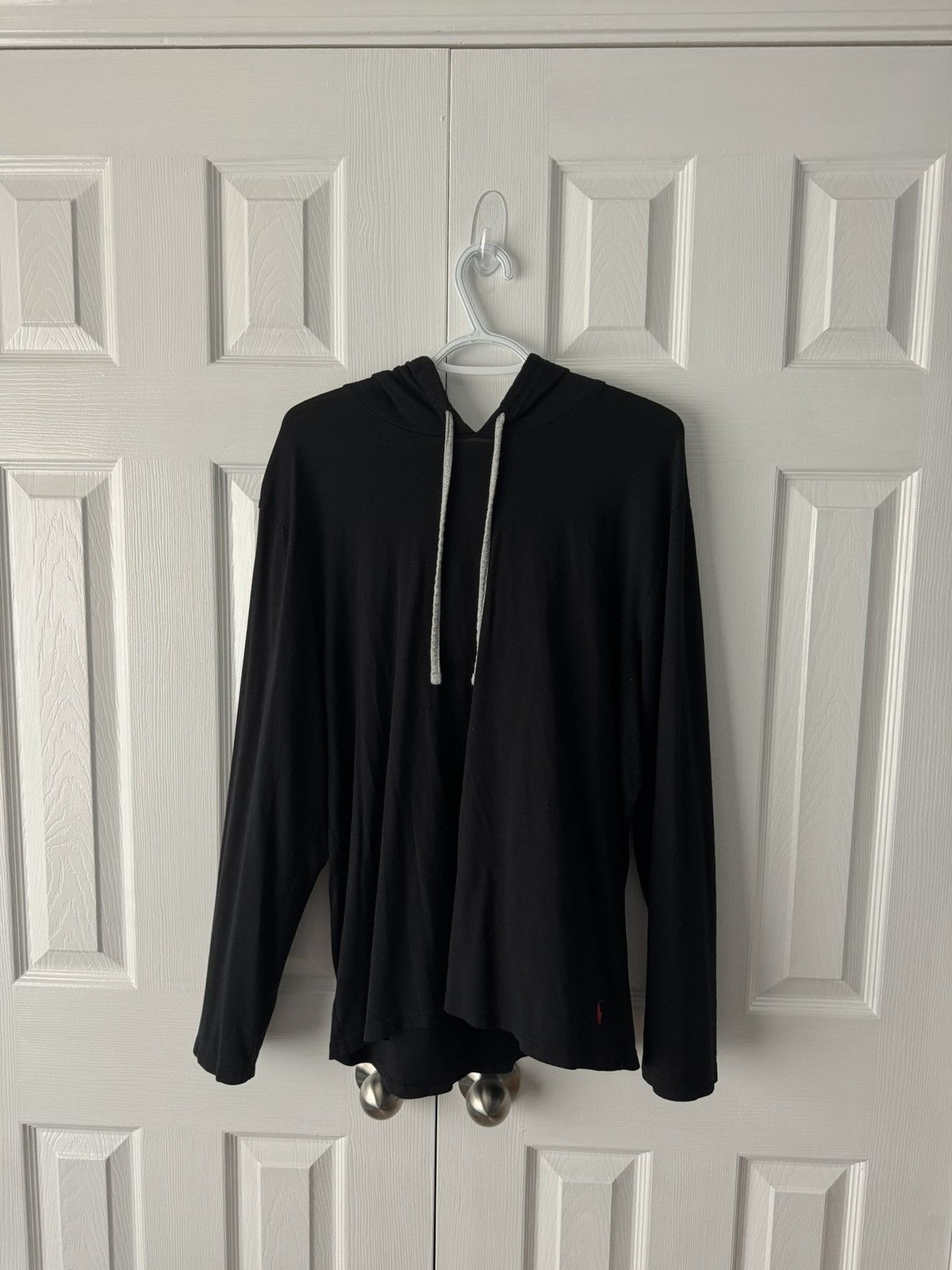 Polo Ralph Lauren Polo Ralph Lauren Lightweight Hoodie Black Red + Grey Size L Size US L / EU 52-54 / 3 - 2 Thumbnail