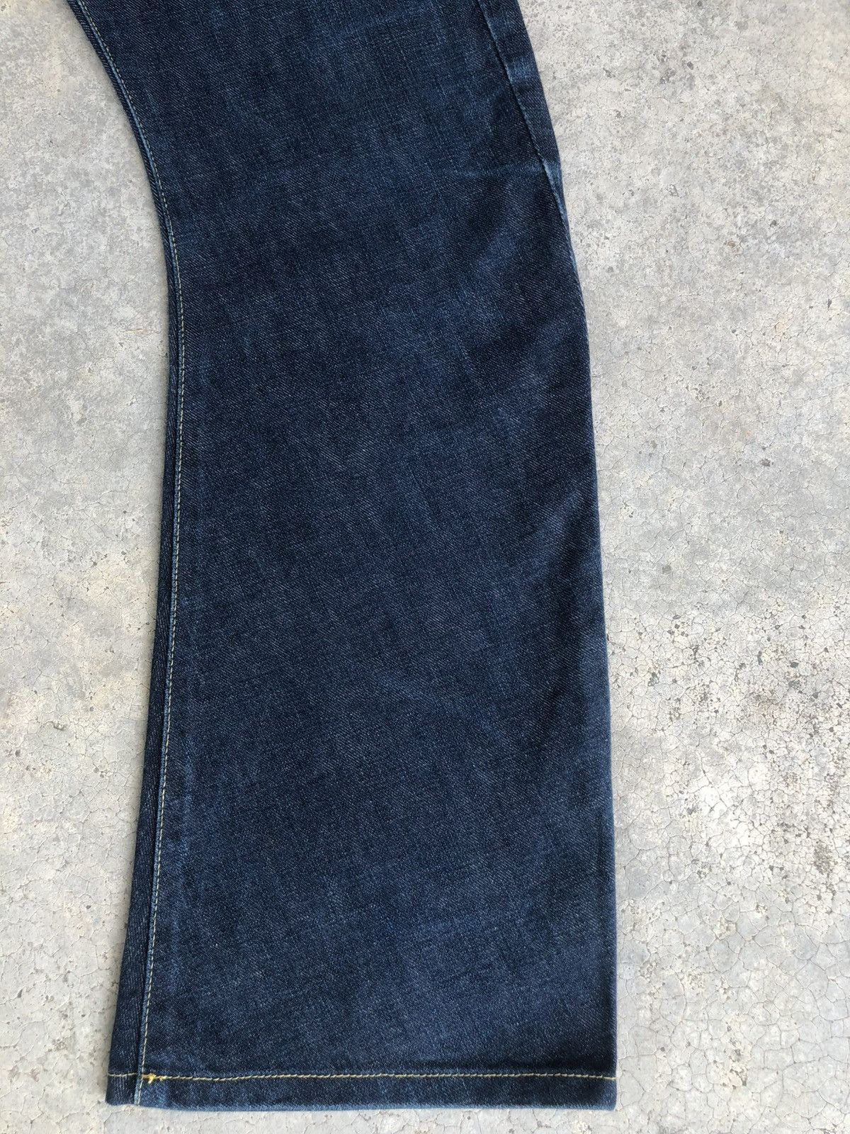 If Six Was Nine Japanese WJK Flared Jeans Bootcut Distressed J Cut Size US 31 - 7 Thumbnail