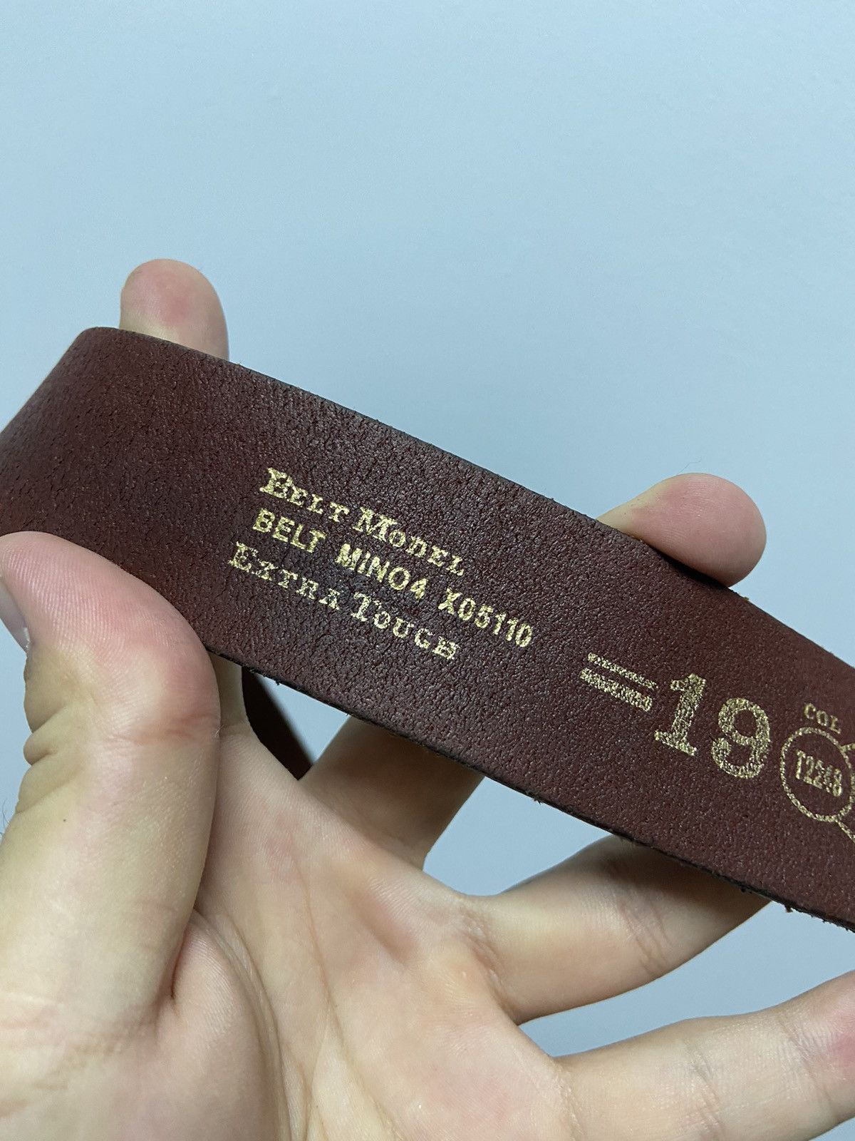Diesel × Vintage Diesel Belt Vintage 100% Leather Avant Garde Y2K Style Logo Size ONE SIZE - 6 Thumbnail