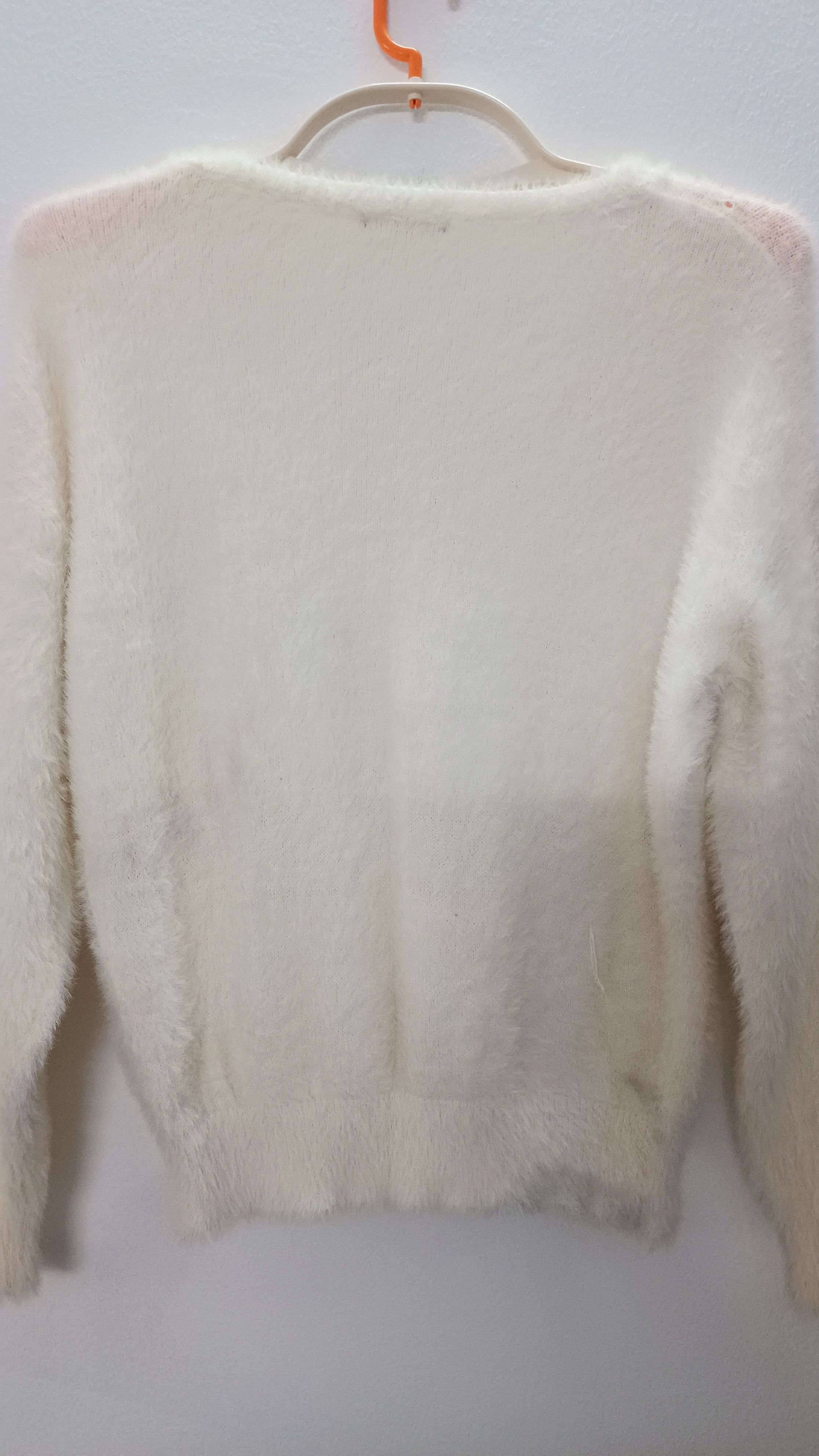 Homespun Knitwear × Japanese Brand × Vintage INGNI Vintage Look White Knitwear Size M / US 6-8 / IT 42-44 - 6 Thumbnail