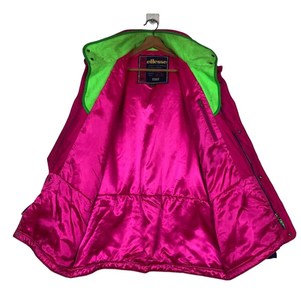 Japanese Brand 🔥Vintage Ski Jacket Multi Colour Ellesse Italy Cargo Pocket Size US M / EU 48-50 / 2 - 13 Thumbnail