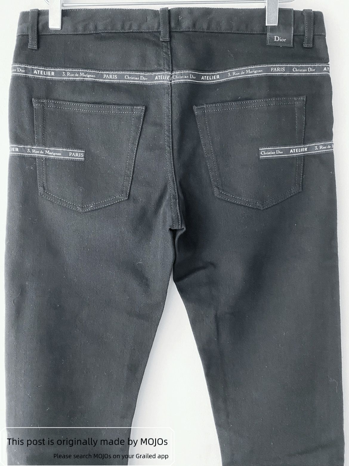 Dior Dior Homme Logo Stripe Basic Denim Size US 29 - 2 Thumbnail