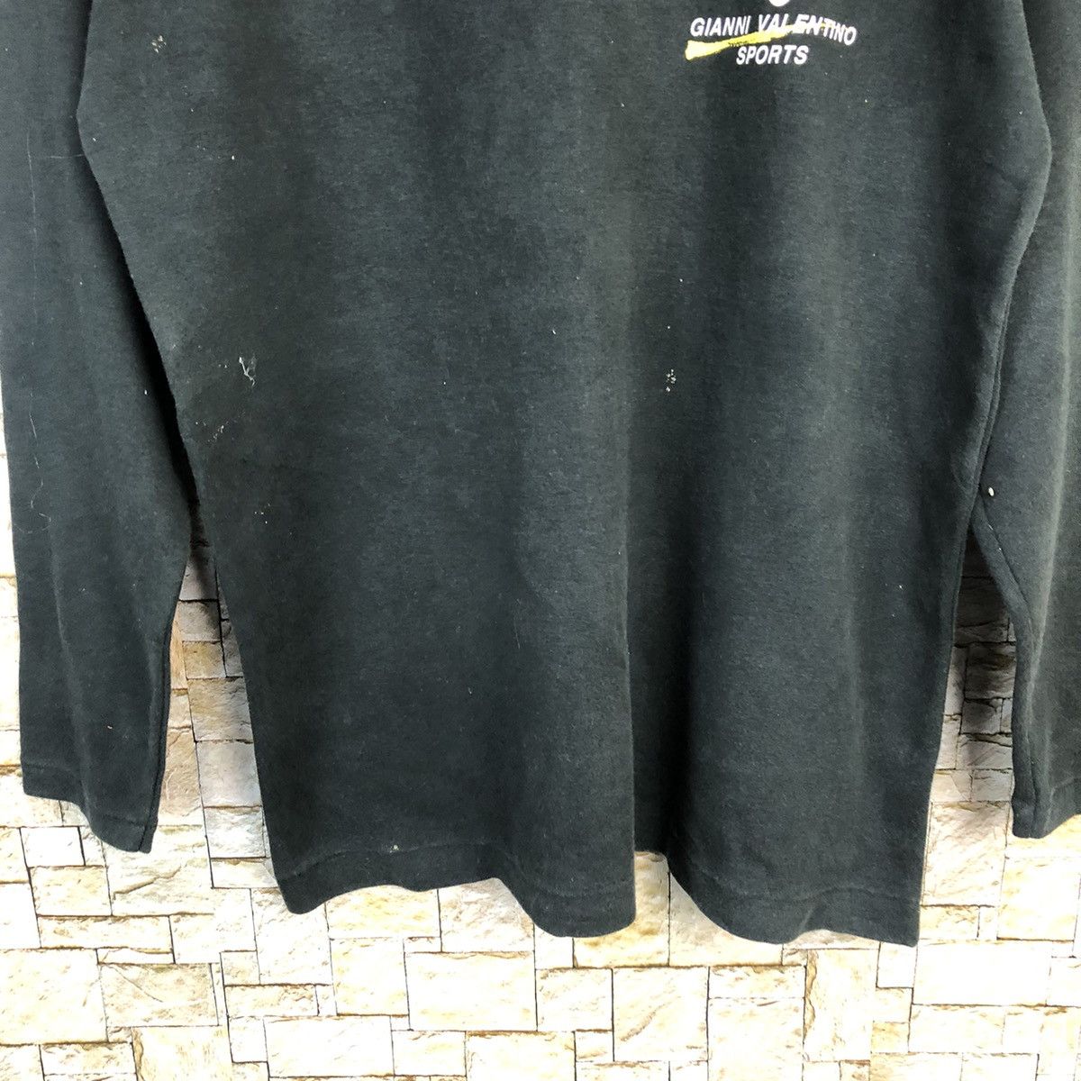 Gianni Valentino Gianni Valentino Spont Black Sweatshirt #A285 Size US L / EU 52-54 / 3 - 6 Thumbnail