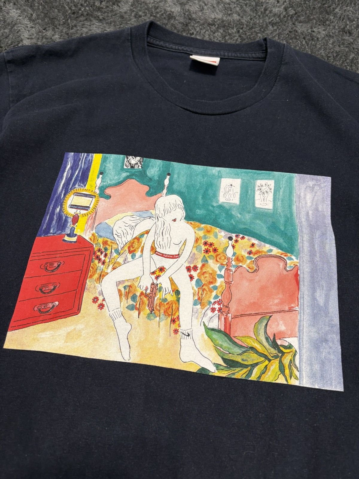 Supreme Supreme 2018 Bedroom Tee Size US M / EU 48-50 / 2 - 2 Thumbnail