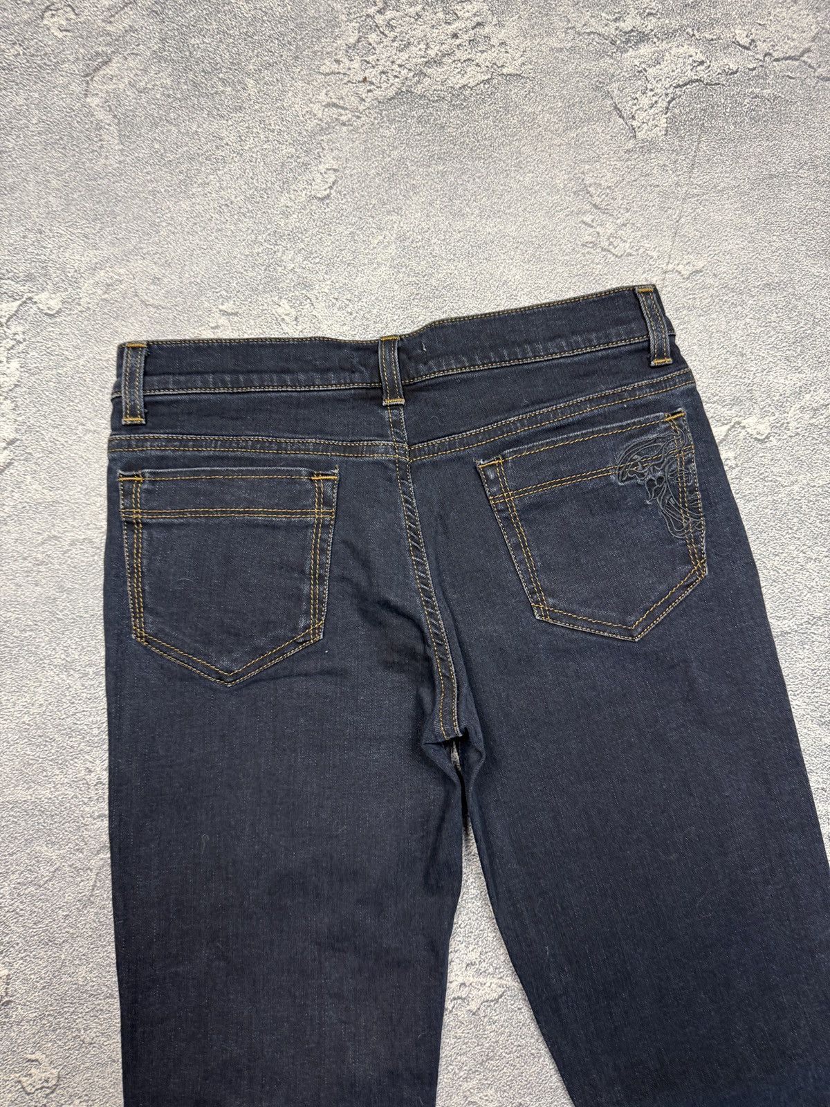 Versace Versace Collection big Medusa logo jeans (32) Size 28" / US 6 / IT 42 - 4 Thumbnail