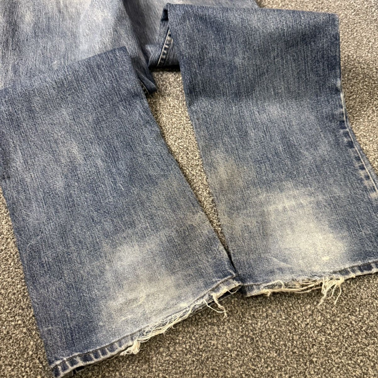 Seditionaries 1988 Casual Urban Lee Cooper Distressed WideLeg Denim Size US 36 / EU 52 - 9 Thumbnail