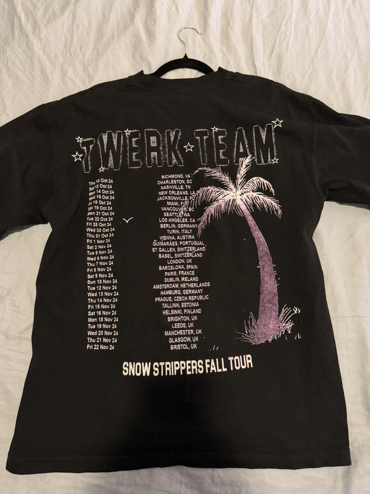 Band Tees Snow Strippers Dover Street Market Twerk Team Tshirt Size US L / EU 52-54 / 3 - 4 Thumbnail