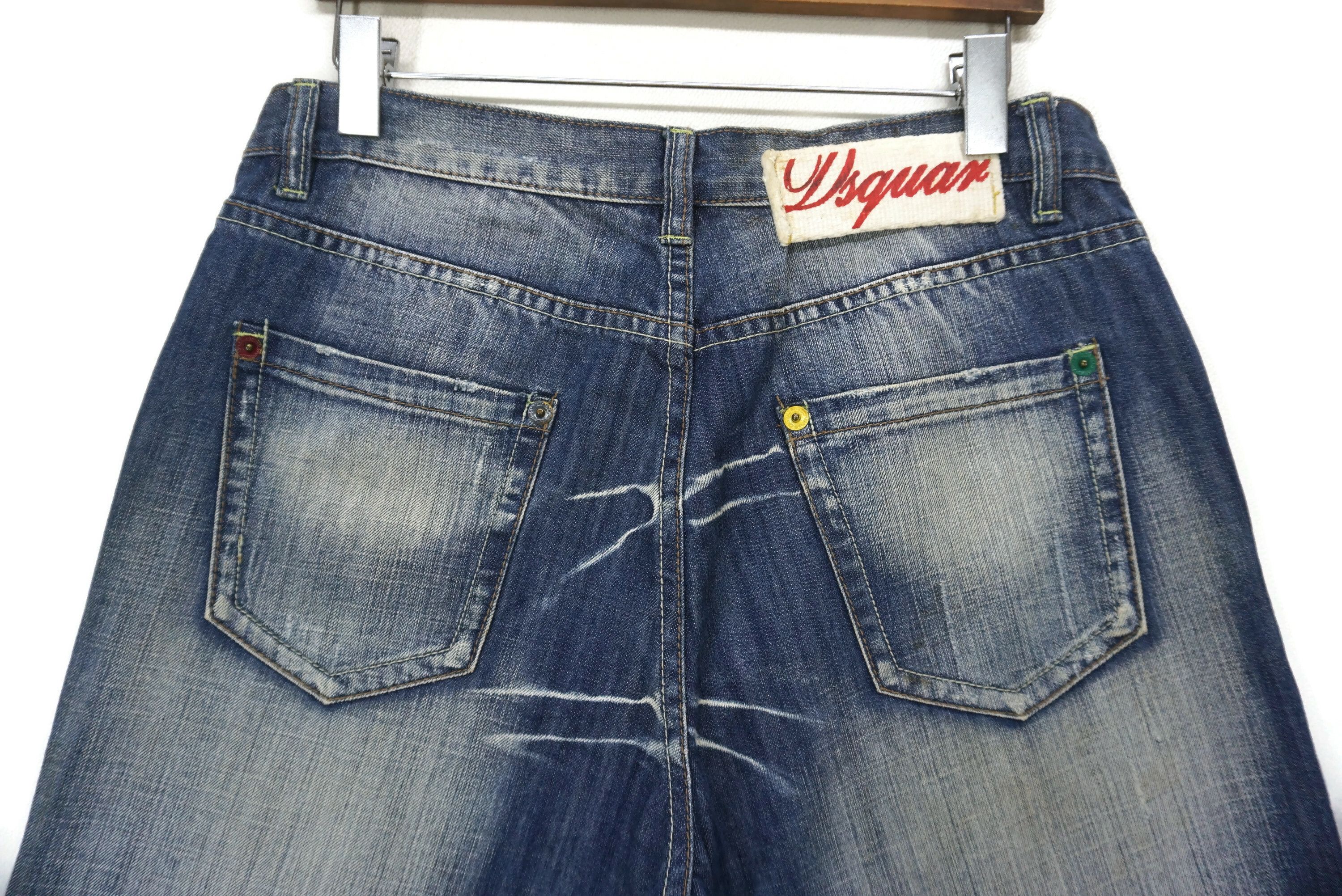 Dsquared2 Low-Rise Baggy Jeans Dsquared2 Denim Size W34xL33 Size US 34 / EU 50 - 9 Thumbnail
