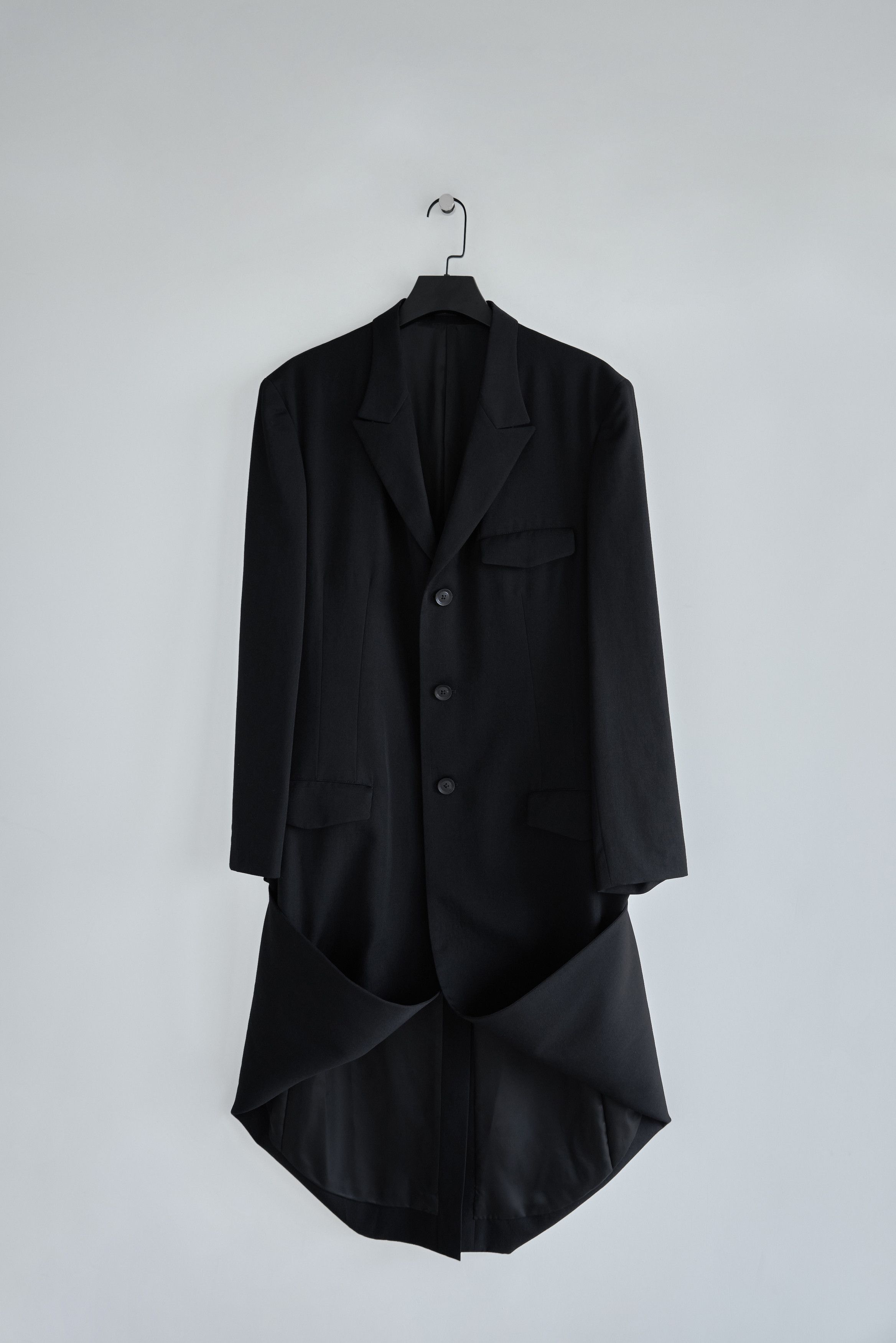 Yohji Yamamoto Yohji Yamamoto Pour Homme 19AW - 3B Peaked lapel Jacket Size US M / EU 48-50 / 2 - 7 Thumbnail