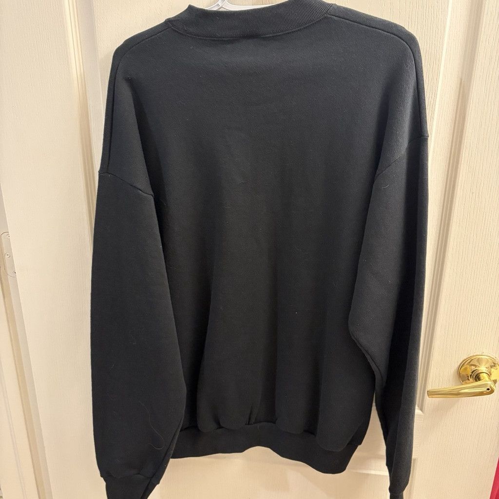 Fruit Of The Loom Fiddler on the Roof Black Vintage MADE IN USA Sweatshirt XL Size US XL / EU 56 / 4 - 5 Thumbnail
