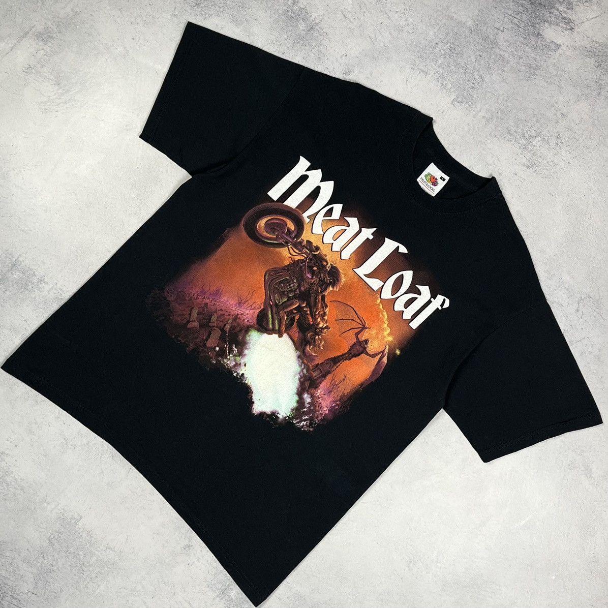 Band Tees Vintage Meat Loaf Rare Tour Rock Band T Shirt 00’s Size US L / EU 52-54 / 3 - 1 Thumbnail