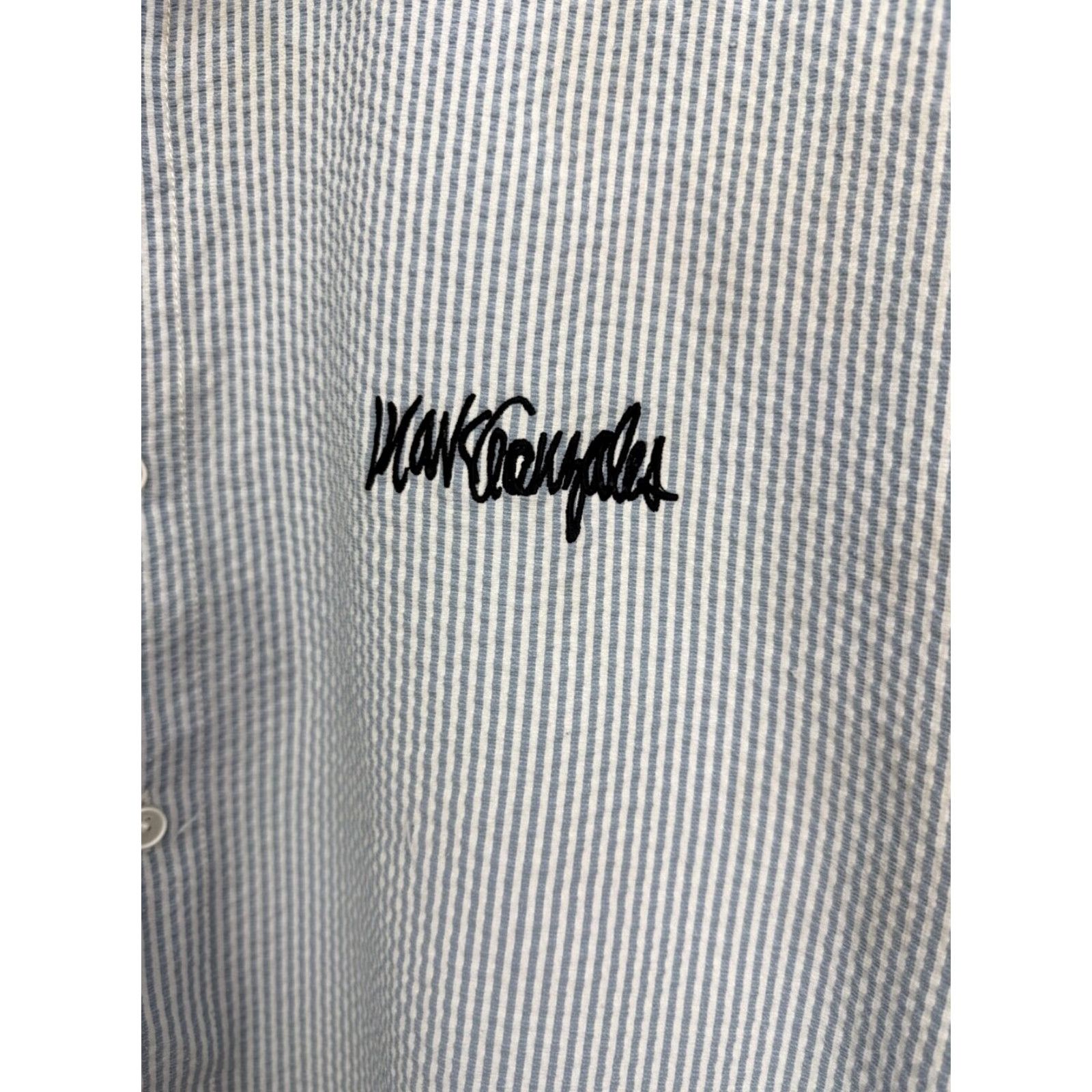 Vintage Mark Gonzales Button-Up Shirt Mens L Blue Retro Y2K Rare/What it Isn’t Size US L / EU 52-54 / 3 - 5 Thumbnail