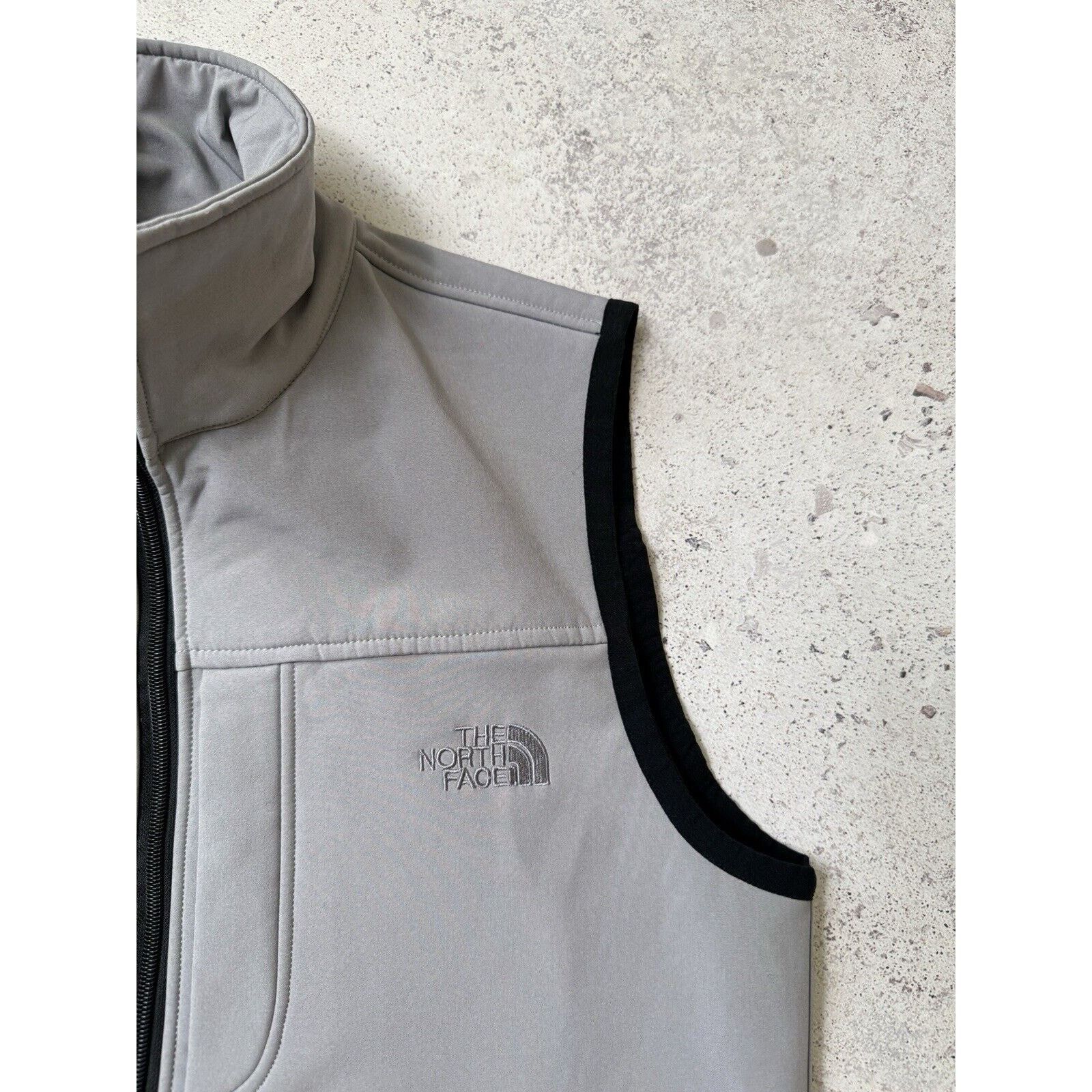 Vintage The North Face Gore Windstoper SoftShell Vest Grey