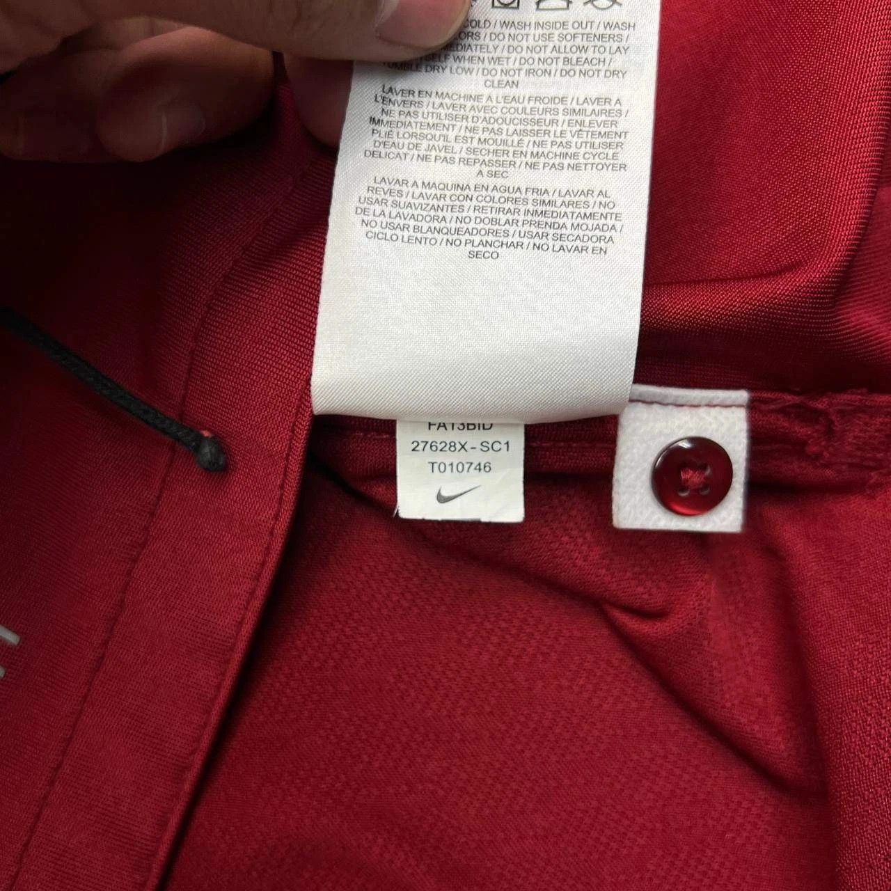Nike Nike Dri-Fit Polo Shirt Men Red USC Trojans NCAA Collared L Size US L / EU 52-54 / 3 - 3 Thumbnail