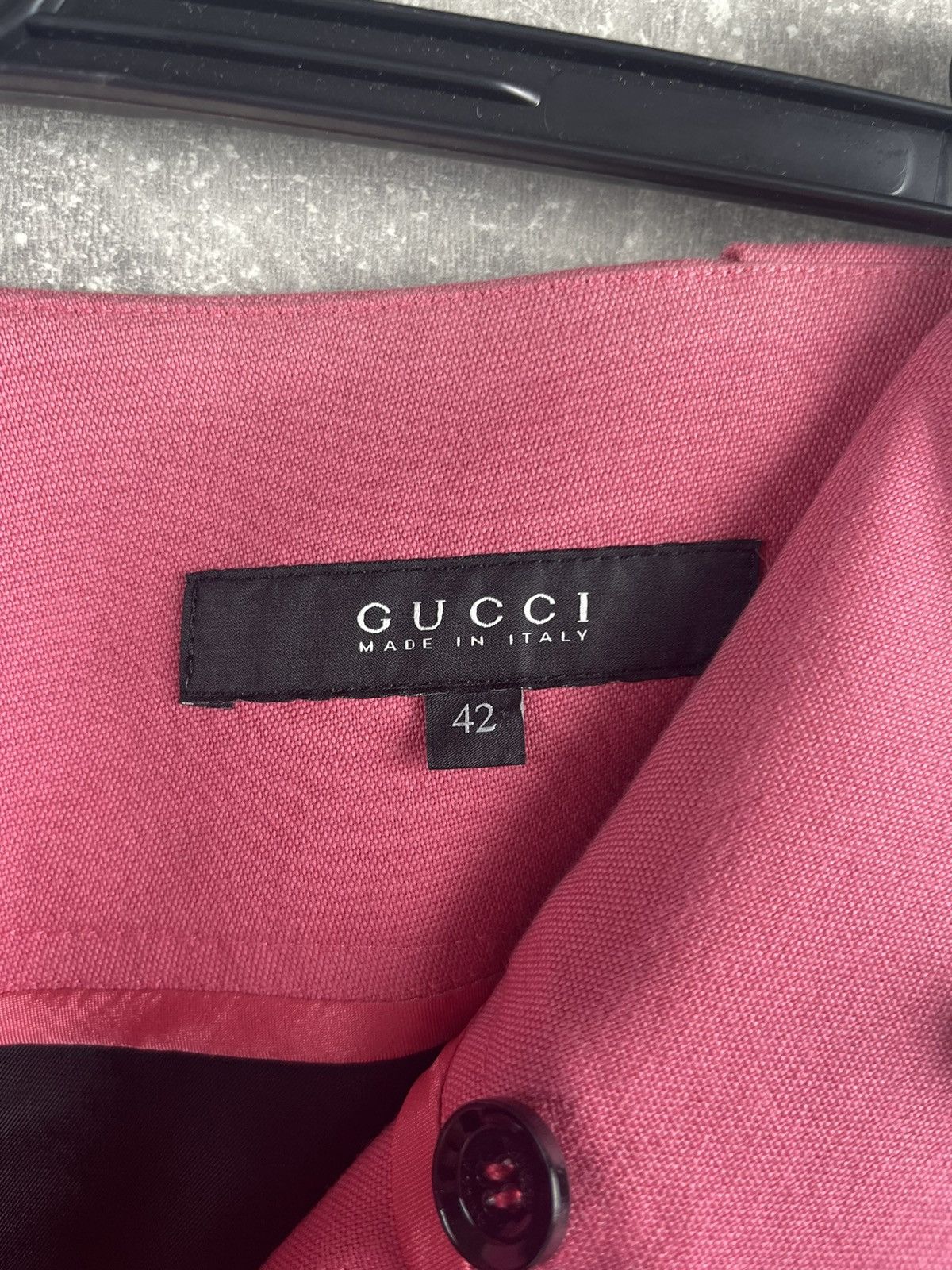 Gucci Gucci Vintage Runway Pink Pockets Archives Buttons Skirt Size 28" / US 6 / IT 42 - 12 Thumbnail