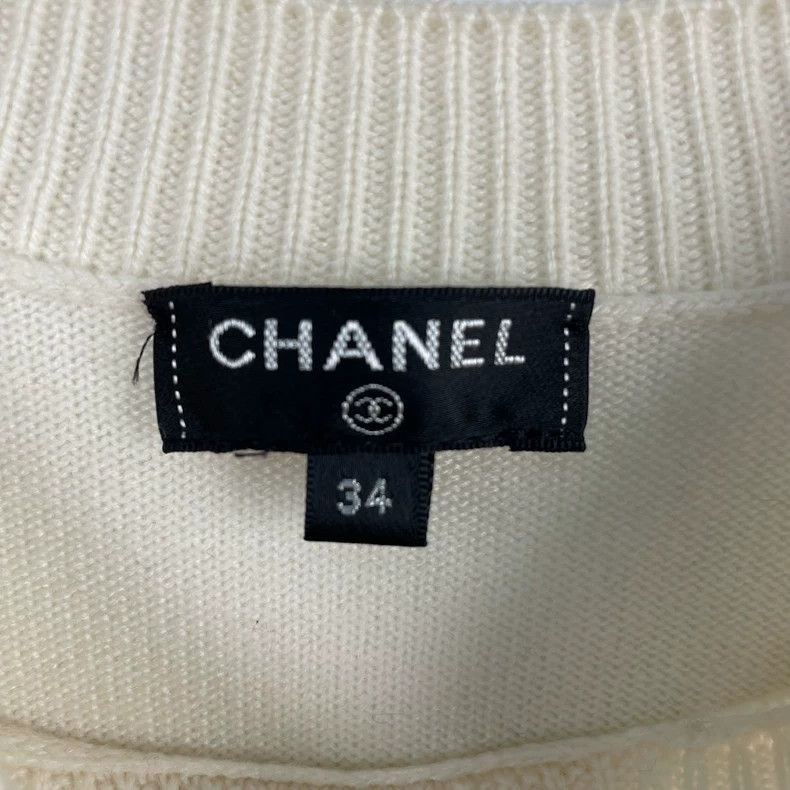 Chanel Chanel Nautical swimming ring knitted short sleeves Size XXS / US 00 / IT 34 - 3 Thumbnail