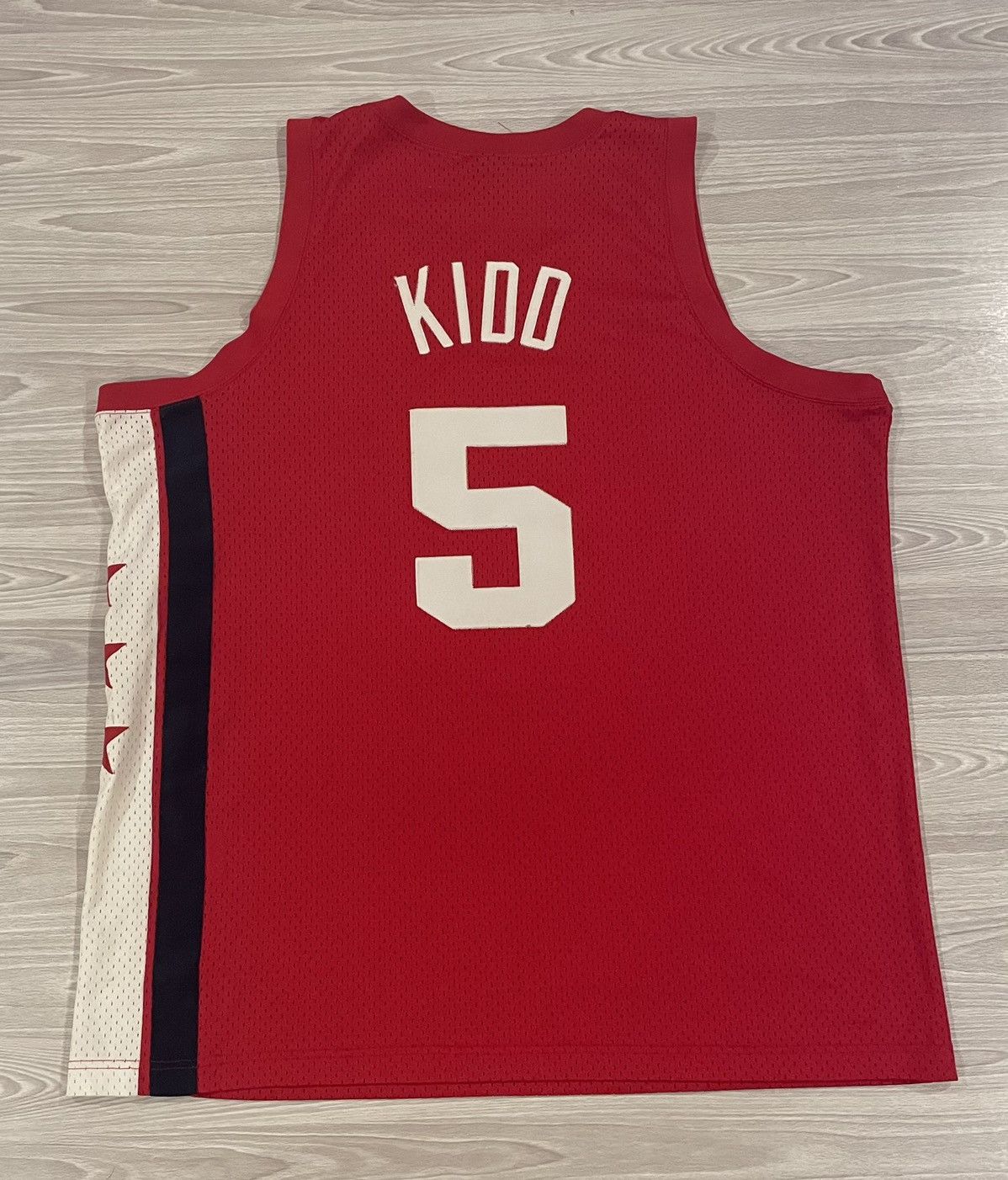 Nike × Vintage Vintage Nike Authentic Jason Kidd #5 Nets Men’s Size 2XL Size US XXL / EU 58 / 5 - 5 Thumbnail