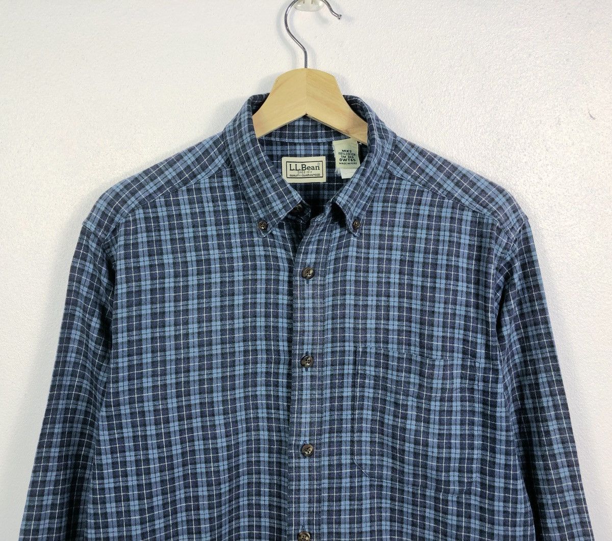 L.L. Bean Rare Vintage L.L. Bean Checkered Button Ups Flannel Shirt Size US S / EU 44-46 / 1 - 2 Thumbnail
