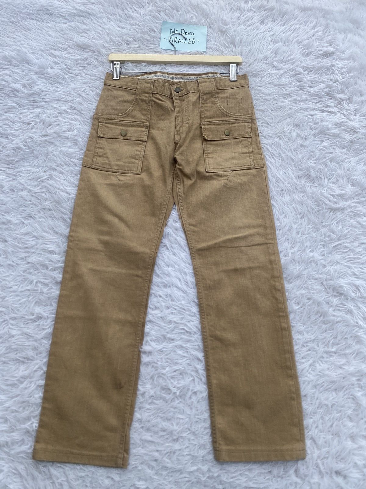 Number (N)ine Rare Vintage Number Nine Cargo Denim /Jeans Size US 30 / EU 46 - 1 Thumbnail