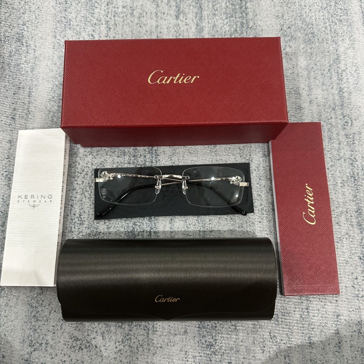 Cartier CARTIER CT0281O 002 EYEGLASSES Size ONE SIZE - 2 Thumbnail
