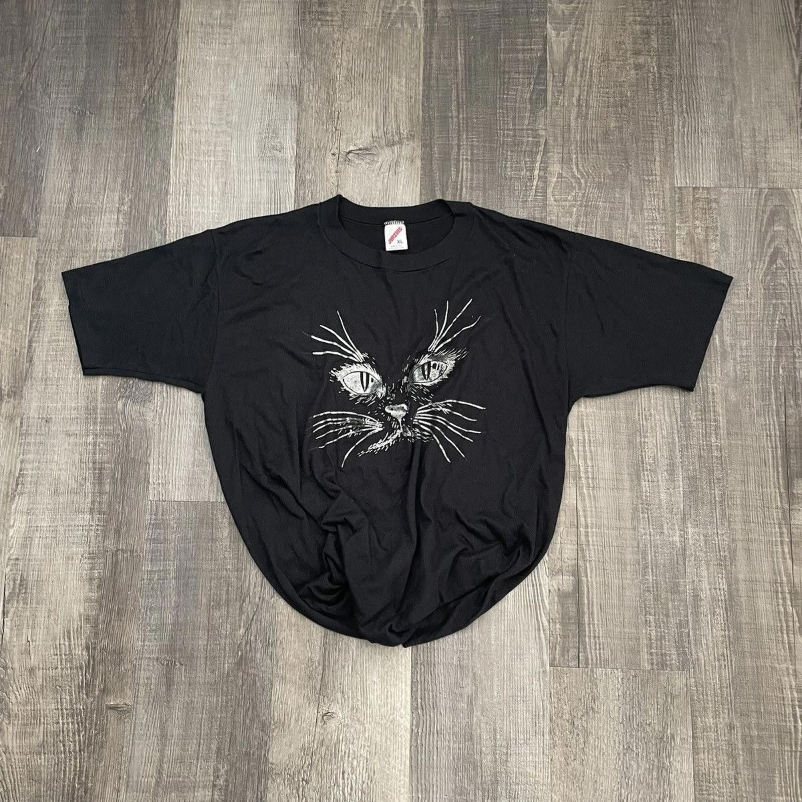 Jerzees JERZEES • VNTG "Black" Single Stitch Tee (XL) Size US XL / EU 56 / 4 - 1 Thumbnail