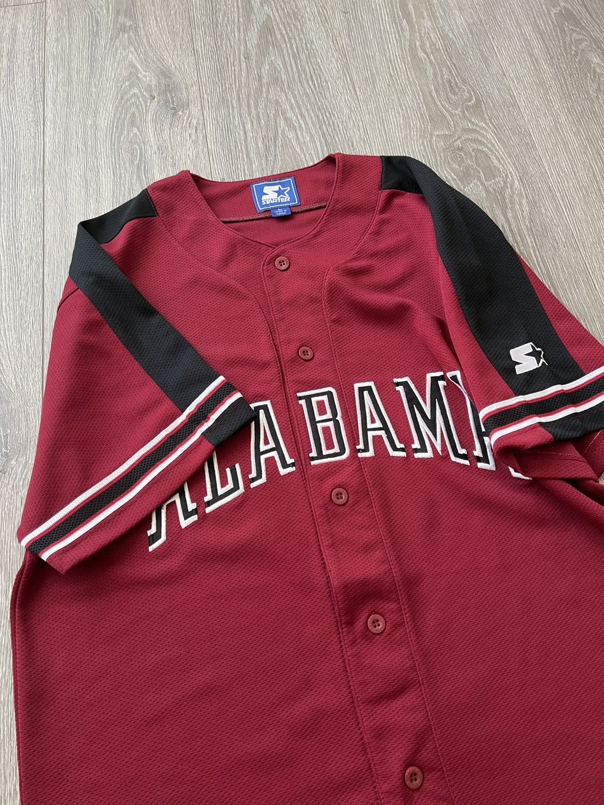 Starter Vintage Starter Alabama Crimson Tide Baseball Jersey Size US L / EU 52-54 / 3 - 10 Thumbnail