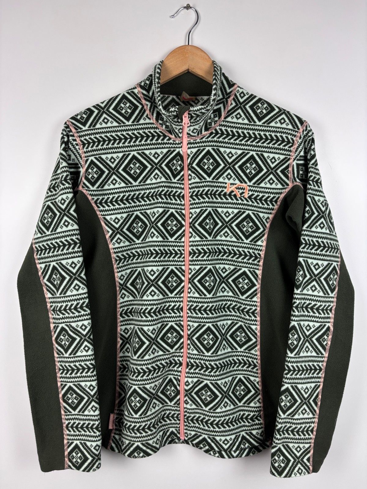 Other Kari Traa Fleece Fair Isle Light Weight Sweater Green XL Size XL / US 12-14 / IT 48-50 - 1 Thumbnail