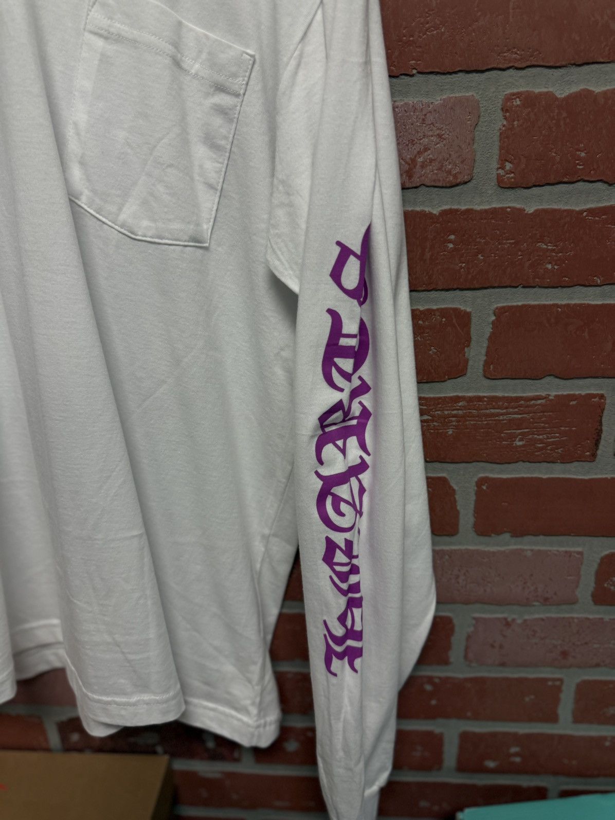 Chrome Hearts Chrome Hearts White Purple Long Sleeve XL NEW Size US XL / EU 56 / 4 - 5 Thumbnail