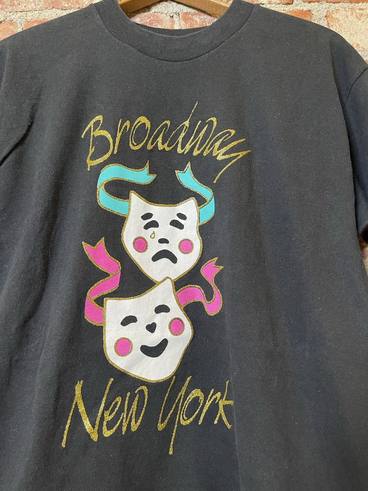 Vintage 1990’s Broadway New York Vintage NYC T-Shirt Size US L / EU 52-54 / 3 - 3 Thumbnail